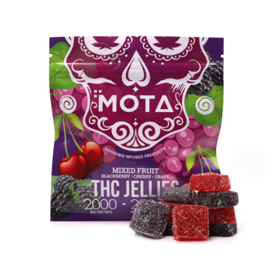 MOTA –THC Mixed Fruit Jellies [2000mg]
